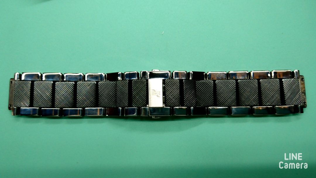 ブレスレットの磨き直しでピカピカにウブロ腕時計の修理はブローチ新潟時計修理工房