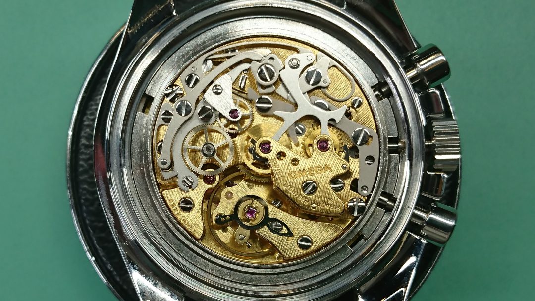 オメガ　オーバーホール（分解掃除）部品交換、時計修理は新潟市ブローチ時計修理工房へ！