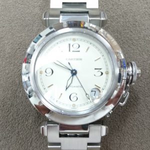新潟で時計修理オーバーホール時計電池交換をするならBROOCH時計修理工房　カルティエref2324のオーバーホール＆ポリッシュ