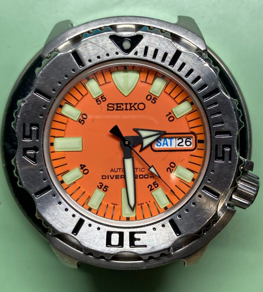 セイコー(SEIKO) 7S26-0350 ダイバーズウォッチの時計のオーバーホールまたは修理をご希望でしたらbrooch時計修理工房にお持ちください