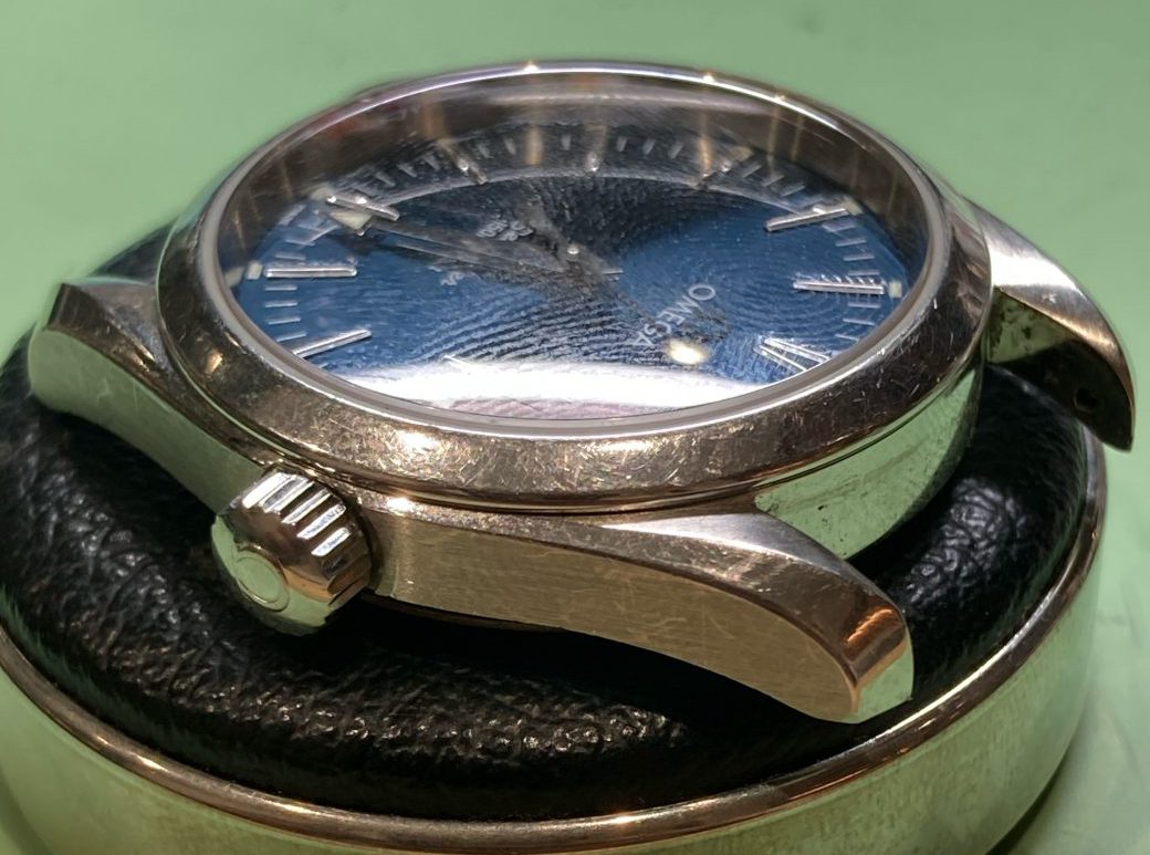 オメガ　シーマスターの時計修理は新潟市ブローチ時計修理工房へおまかせください