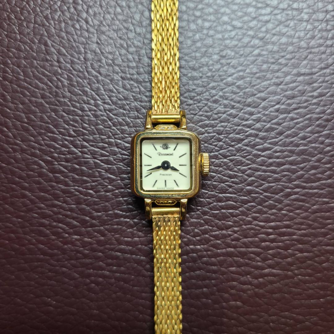 ロゼモン(Rosemont)RS#5-01MTの腕時計の電池交換 | BROOCHブローチ時計 