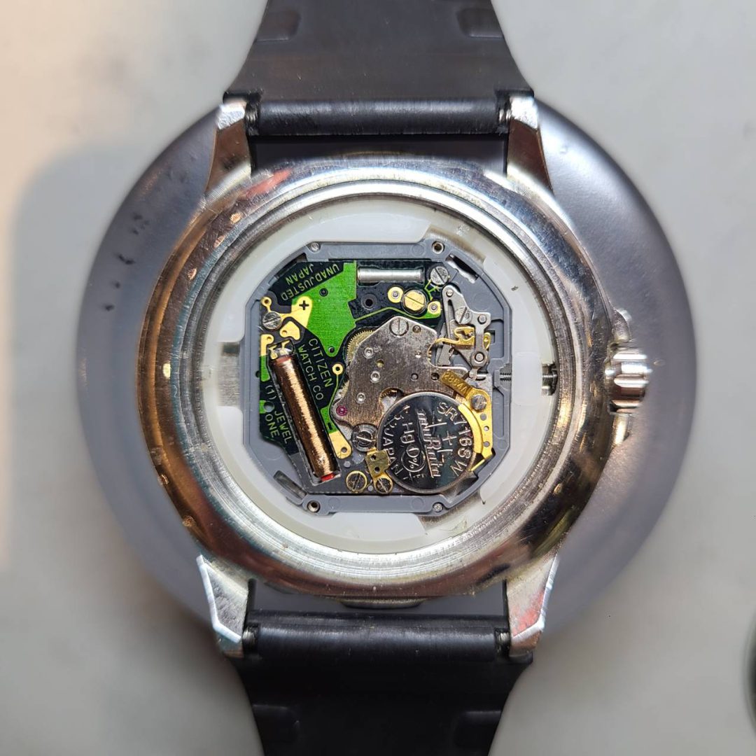 シチズン (CITIZEN) スポルテ (SPORTE) の腕時計の電池交換