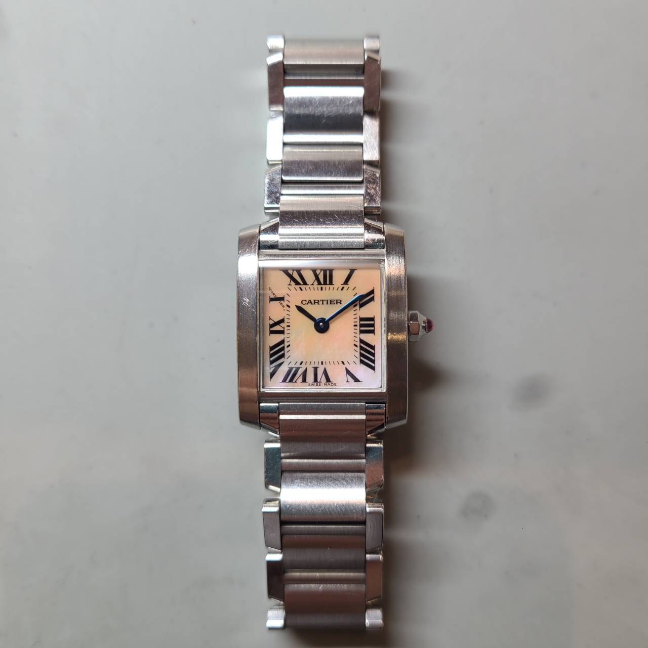 カルティエ (Cartier) タンク の腕時計の電池交換 | BROOCHブローチ 