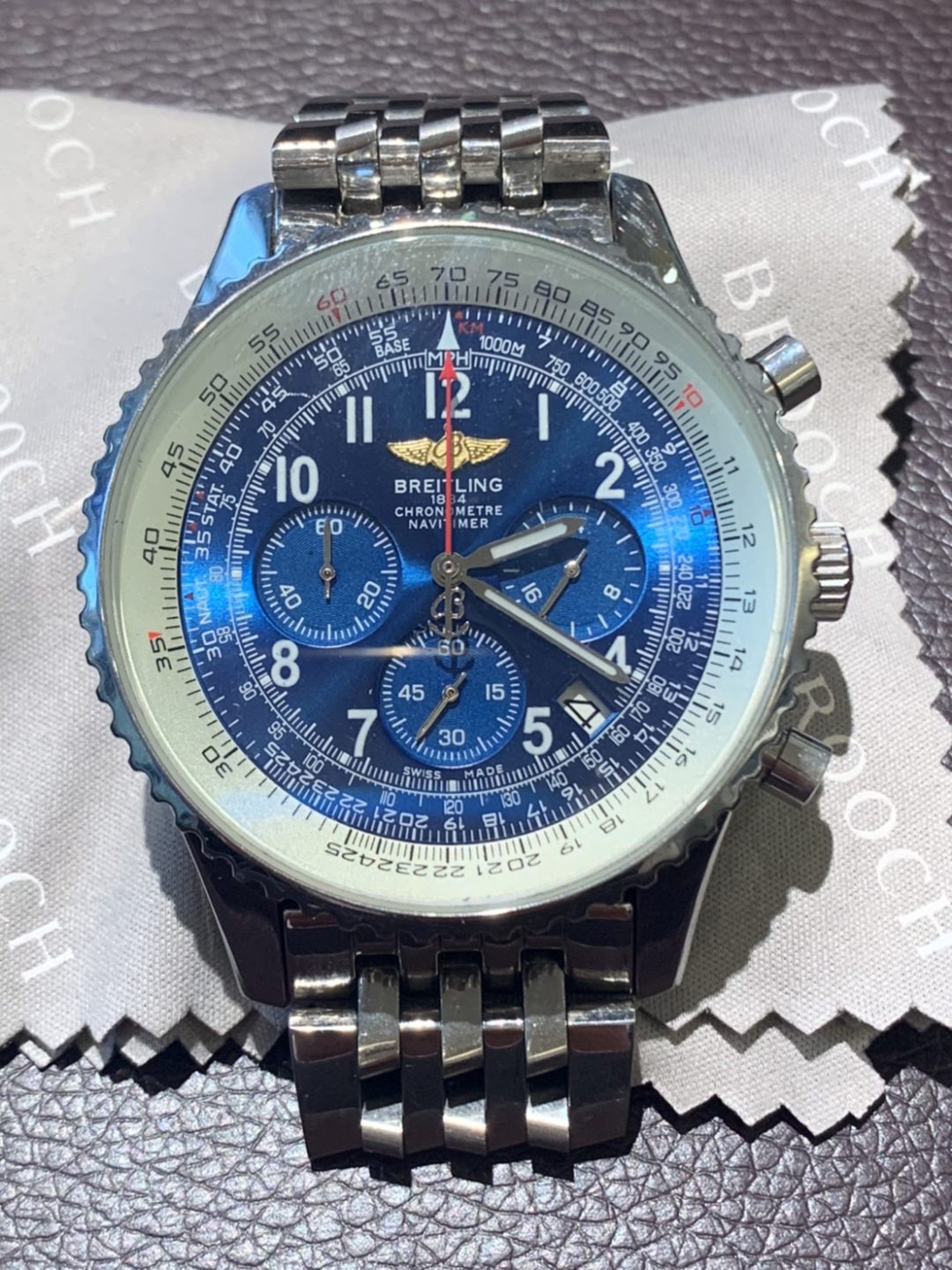 BREITLING(ブライトリング）腕時計の電池交換 | BROOCHブローチ時計・宝石修理工房