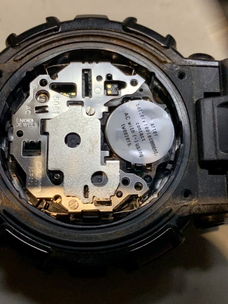 G-SHOCKの電池交換はブローチ時計修理工房へ