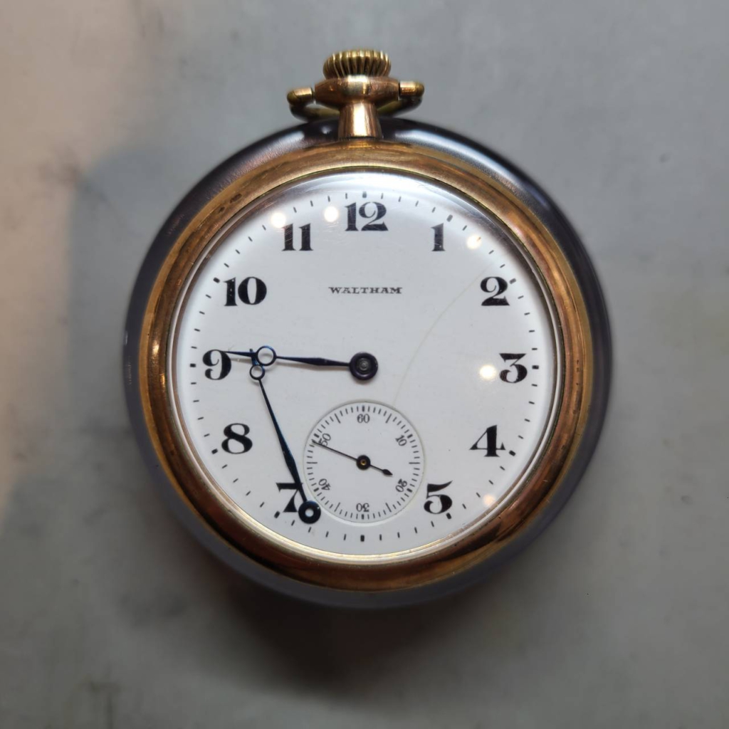 ウォルサム（WALTHAM）懐中時計のオーバーホール | BROOCHブローチ時計 