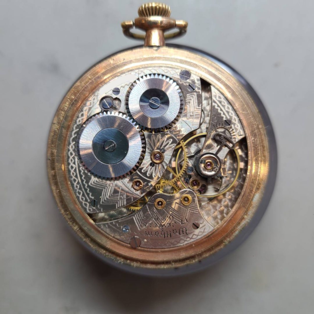 ウォルサム（WALTHAM）懐中時計のオーバーホール | BROOCHブローチ時計 