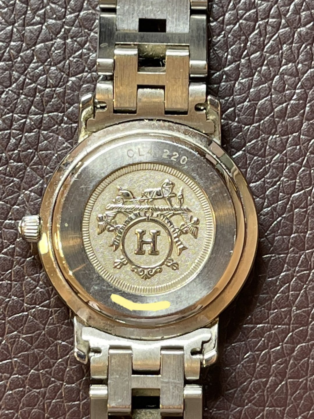 HERMES(エルメス)クリッパーCL4.220のオーバーホール | BROOCHブローチ時計・宝石修理工房