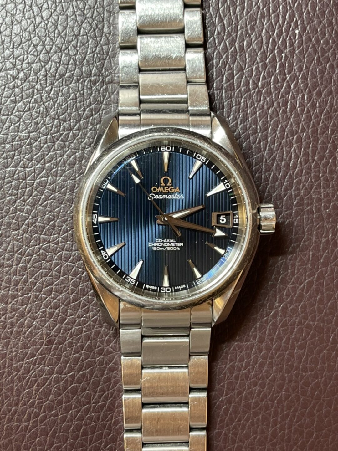 OMEGA(オメガ)シーマスターコーアクシャル8500の修理依頼