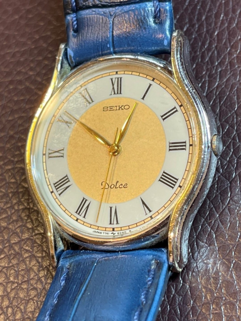 日本代理店正規品 高級品グレードSEIKO DOLCE ドルチェ 稼働中 加修