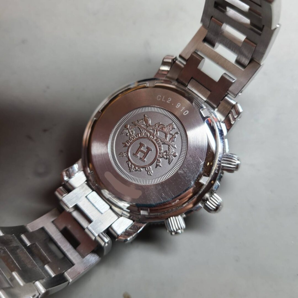 Hermes（エルメス）クリッパーの腕時計の電池交換 | BROOCHブローチ 