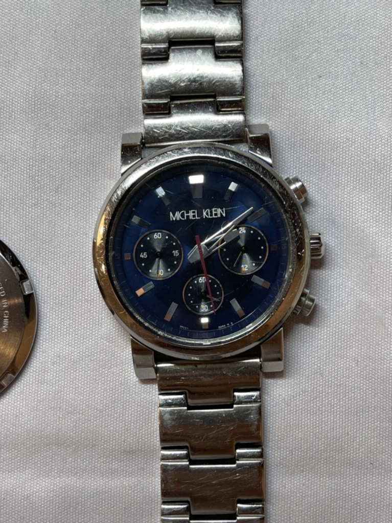 品数豊富！ 196 MICHEL KLEIN ミッシェルクラン レディー 時計 電池