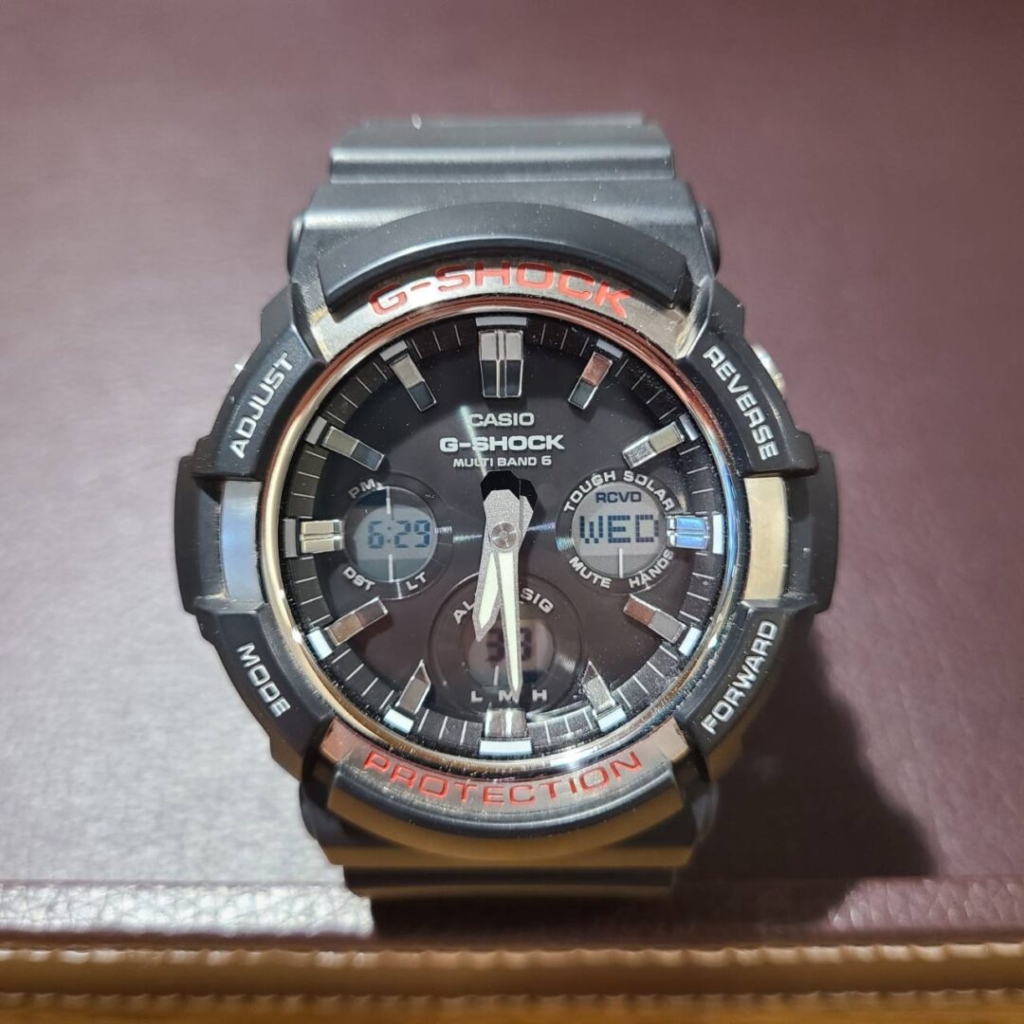 G-SHOCK（ジーショック）GAW-100-1AJF の電池交換 | BROOCHブローチ時計・宝石修理工房