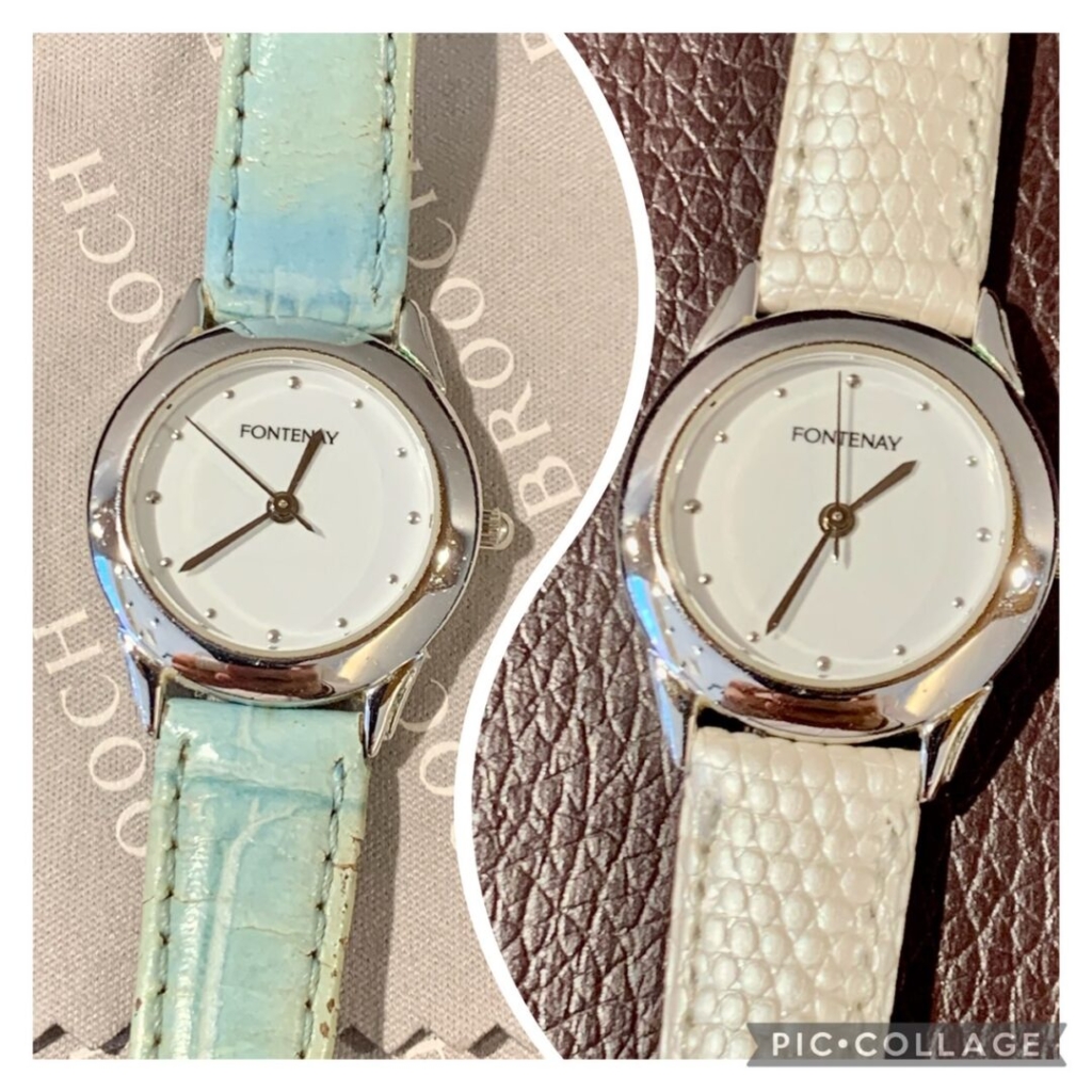 FONTENAY（フォントネー） クォーツ レディース腕時計のベルト交換承