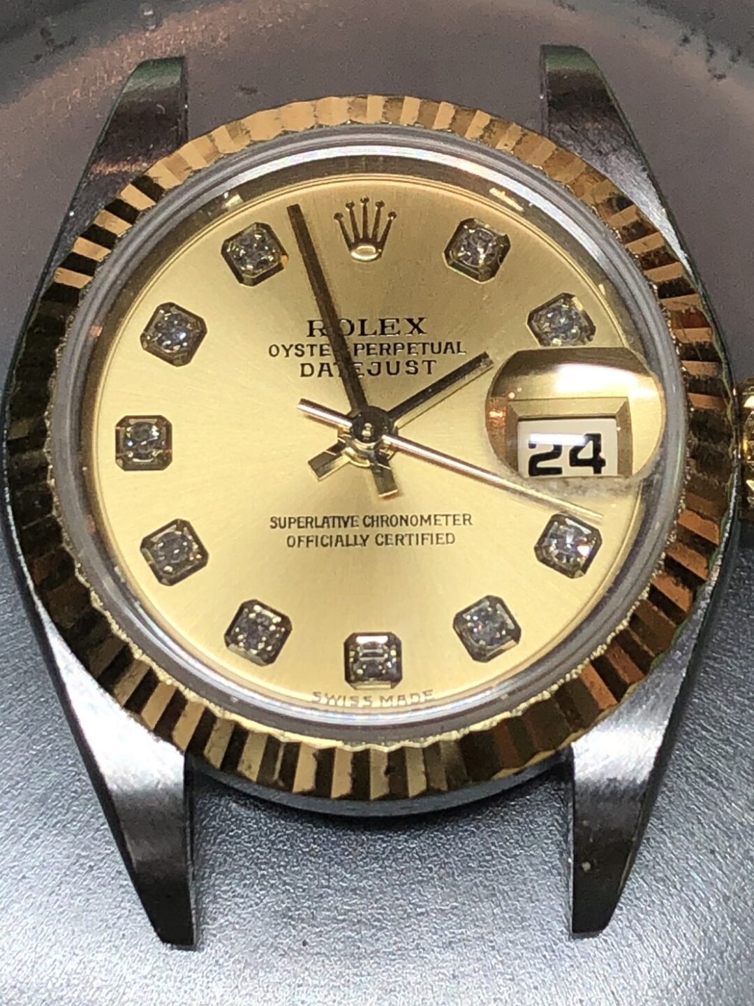 ROLEX ロレックス デイトジャスト シルバー オーバーホール済