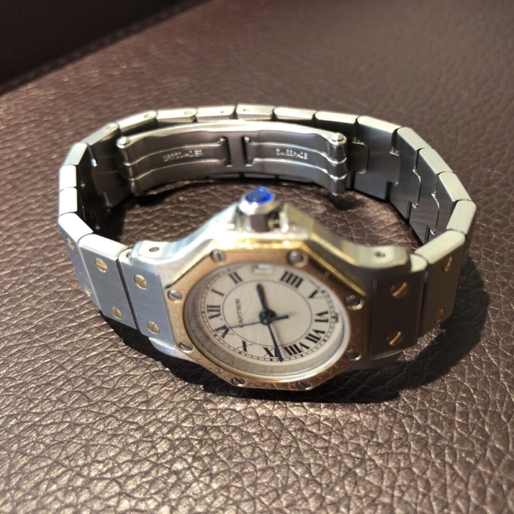 Cartier カルティエ サントスオクタゴンSM ヴィンテージ 時計 OH済み ...