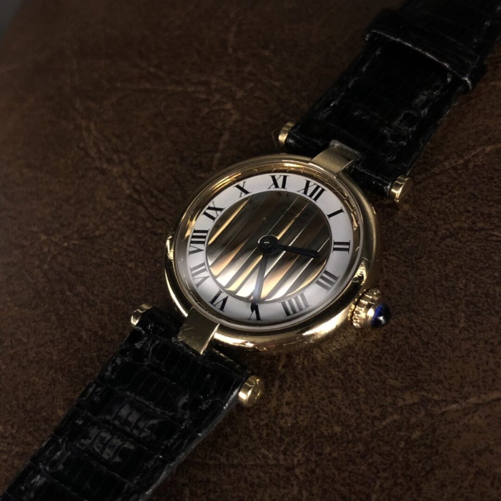 マストドゥカルティエ　ヴァンドームのアンティーク時計