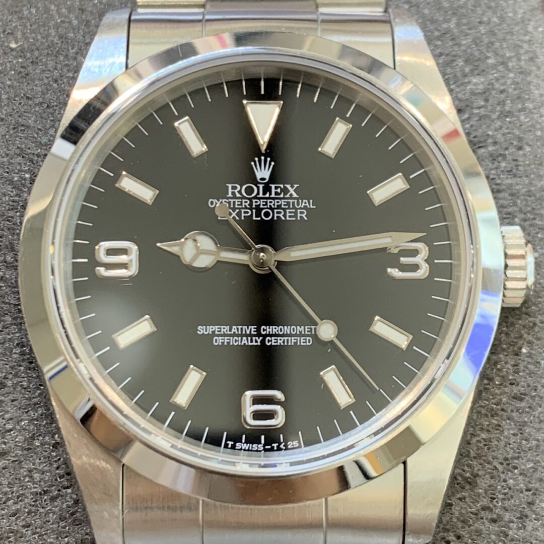 ROLEX(ロレックスエクスプローラー)】Ref.14270のオーバーホール（分解