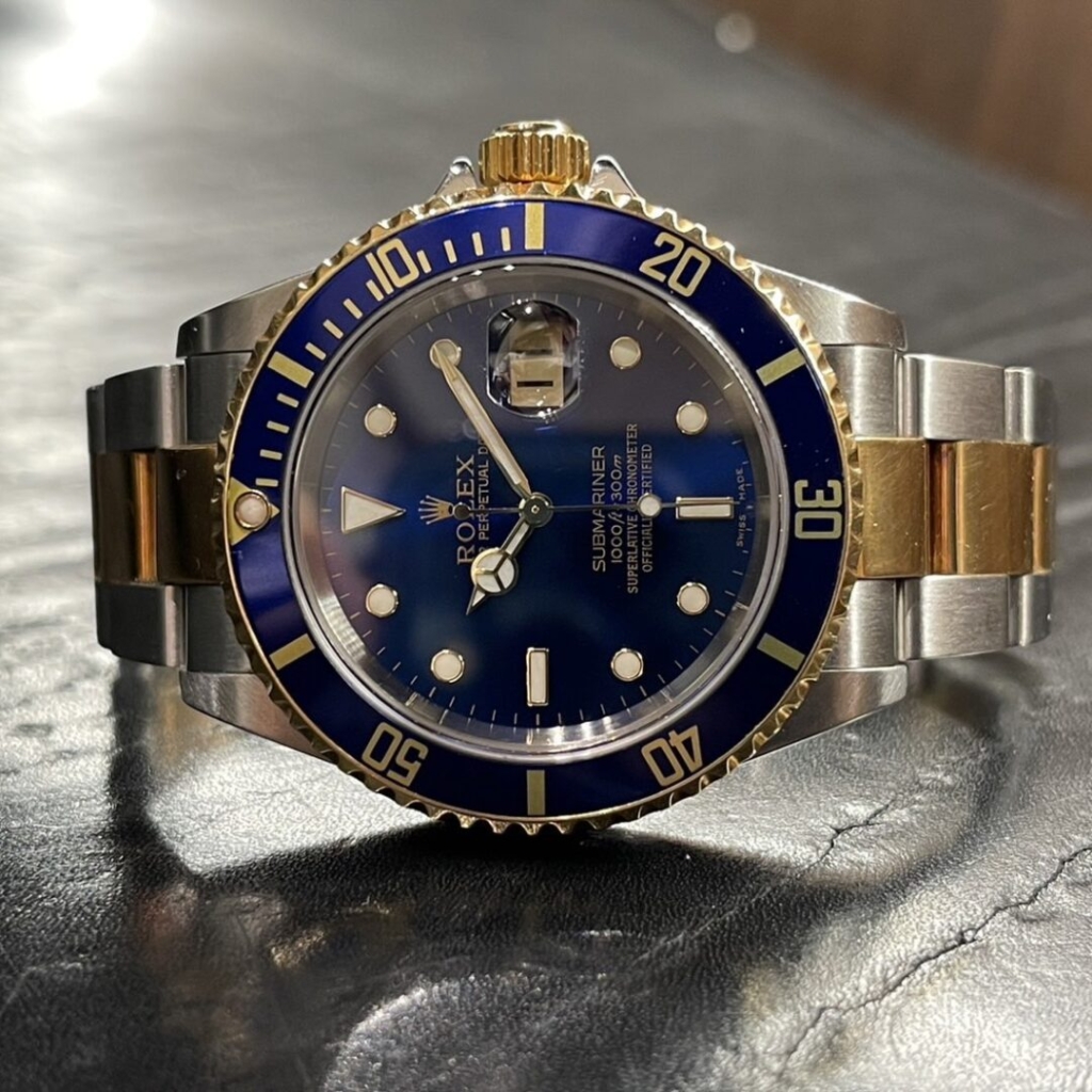 ロレックス 掛け時計 サブマリーナ ブルー rolex お気に入 