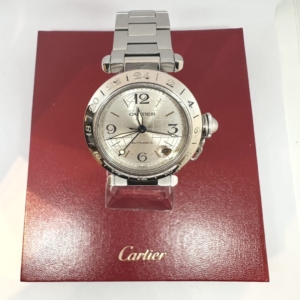 Cartierの看板ウォッチの1本 防水性に優れた大人気時計 Cartier　パシャ