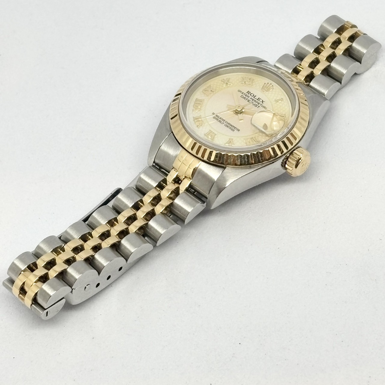 ROLEX イエローシェルDATE JUST