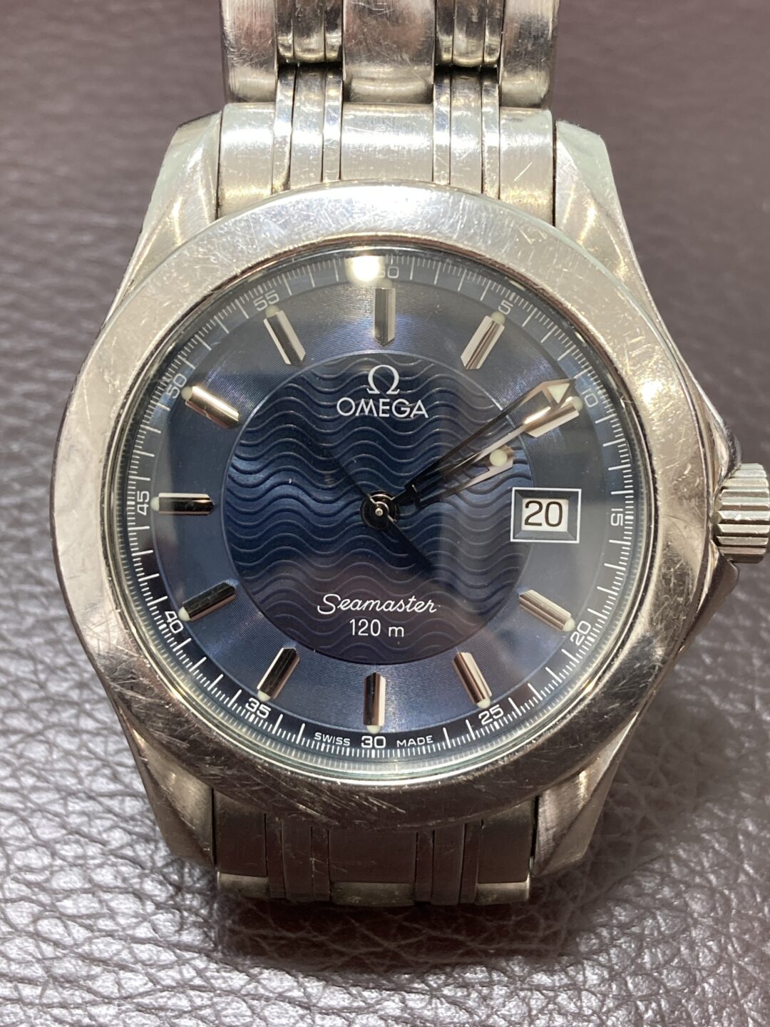 OMEGA シーマスター120m オーバーホール】止まっていた大切なお時計を 