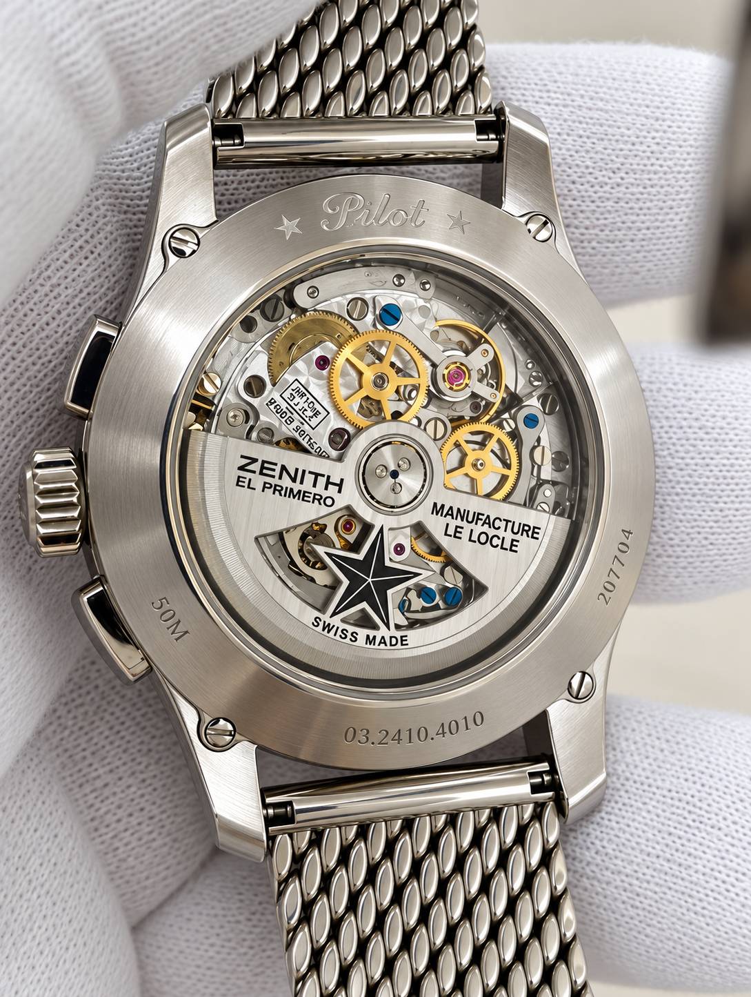 zenithのpilotでエルプリメロ
